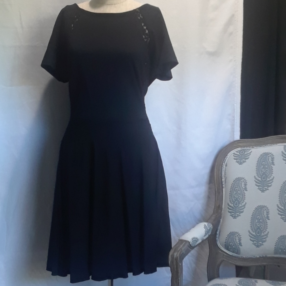 Betsey Johnson with lace detail dress.